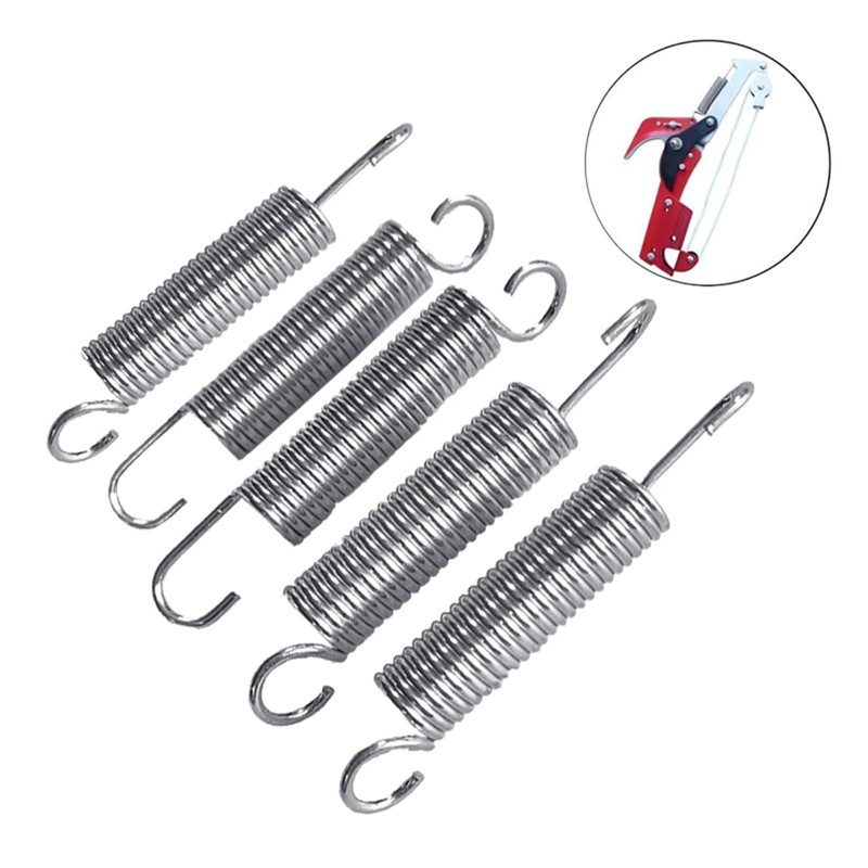 5Pcs Manual Spring Tall Shears Steel Spring Replace Stainless Steel