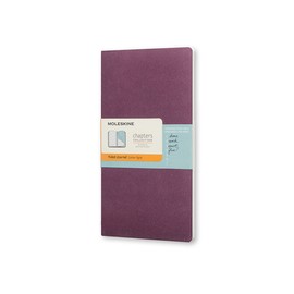 Moleskine Chapters Journal Plum Purple Slim Large Ruled