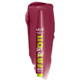 NYX Professional Makeup Fat Oil Slick Click, Brillo de Labios en Barra, Cuidado e Hidratación Duradera Hasta 12H, Brillo Intenso y Suavidad, Color