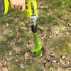 TCBWFY 4"x12" Auger Drill Bit for Planting and Digging Holes,
