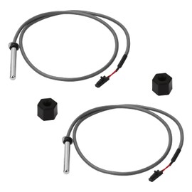 Spa Parts Replacement for Balboa Sensor M7 System with 24" Cable/High Limit, 1/4" Diameter, 2-pin - 2 Pack