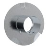 RecPro RV 2-Inch Furnace Duct Adapter | Straight Pipe Flange