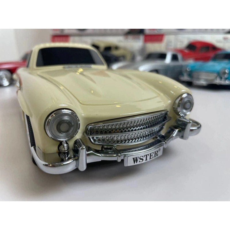 Classic Roadster Car for Wireless Speaker Portable Stereo Sound LED