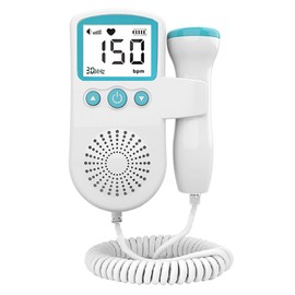 3.0MHz Baby Heartbeat Monitor Battery Powered Fetal Heart Rate Monitor Detector Prenatal Monitoring Device Smart Monitor PRE