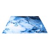 Shower Curtain Set Waterproof Hanging Bath Curtain with Rings Bathroom