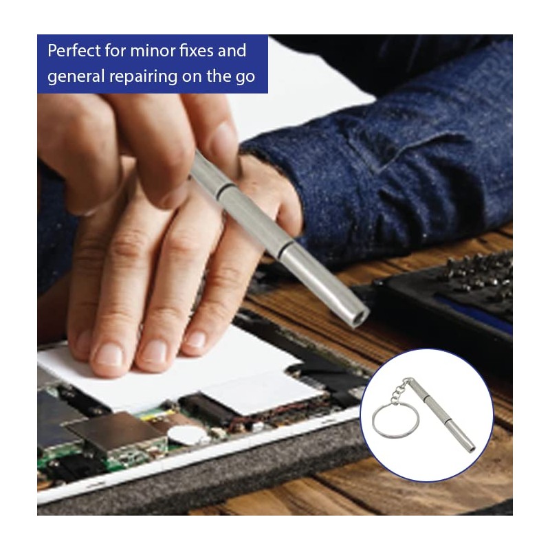 Gadgetime USA Mini Screwdriver Set - (2 pack) Mini Bolt