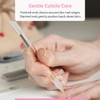Juego de limas de uñas de cristal para cutículas, limas