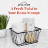 Twist Storage Basket Small - Industrial Gray