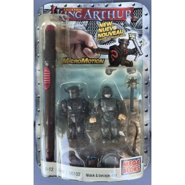 MEGA BLOKS KING ARTHUR  MICRO MOTION ACTION FIGURES SET 96102