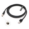 Cable Ethernet blindado industrial M12-X-Code-RJ45 para cámara industrial Cognex M12