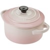Le Creuset Stoneware Petite Round Casserole, 0.25 L, Shell Pink,