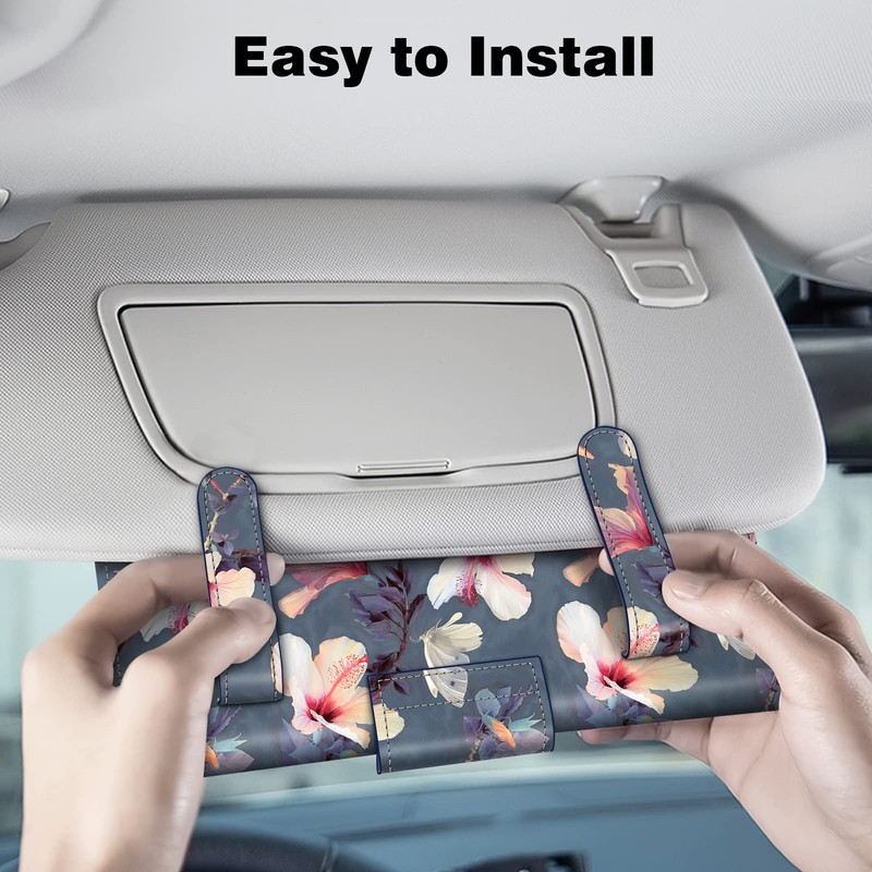 CaseBot Car Visor Tissue Holder, Sun Visor Napkin Holder, Mask