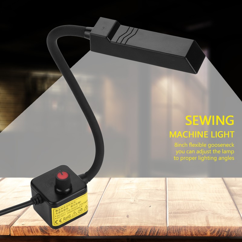 Sewing Machine LED Light 30 LEDs Gooseneck Lamp with Magnetic