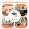 Hair Extension Tool Tray Trolley Cart, Height Adjustable w/RemovableTray