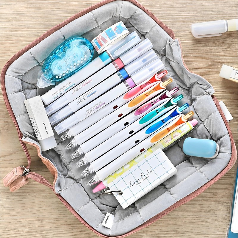 Estuche para Lápices de Gran Capacidad 3 Piezas, Estuches de
