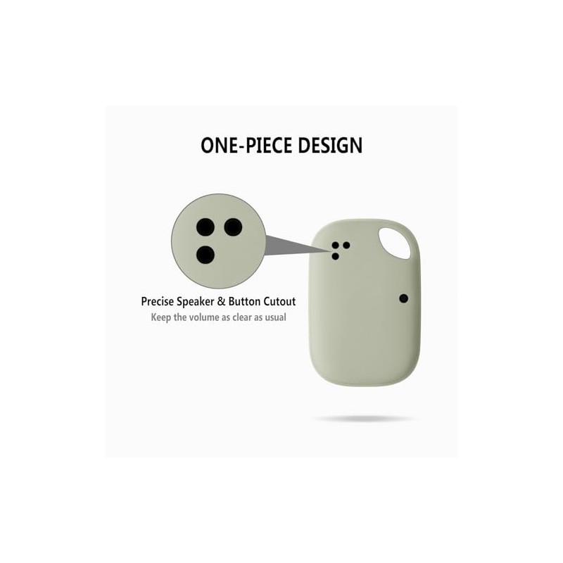 Geiomoo Silicone Case for Tile Pro (2024) Tracker, Soft Flexible
