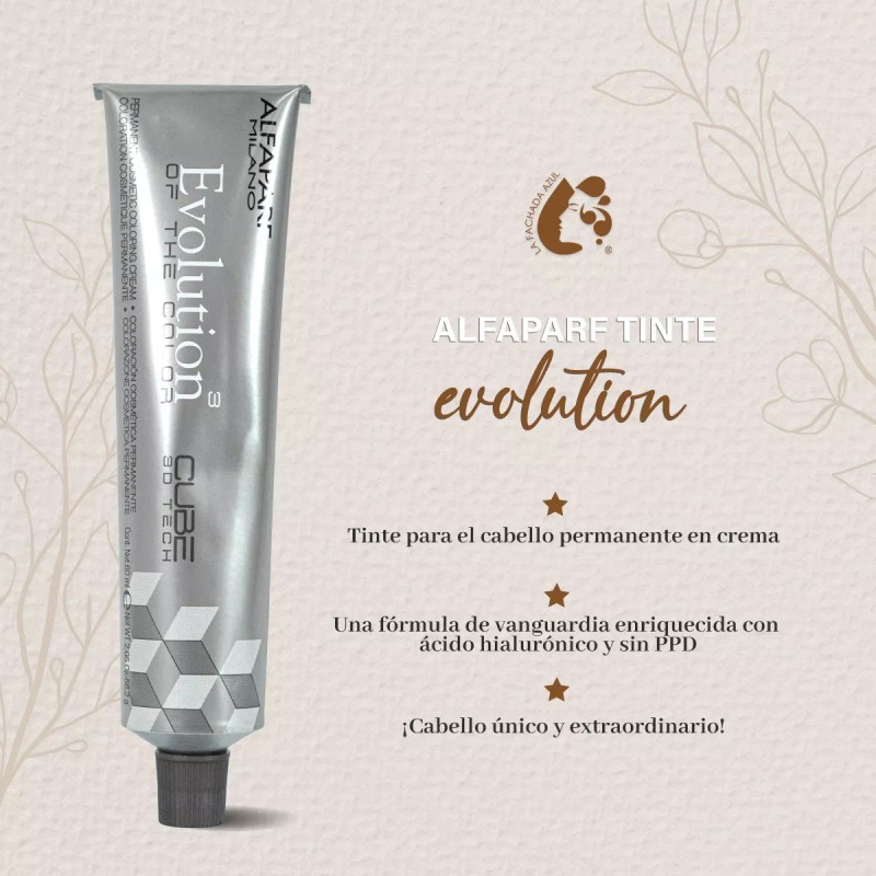 Alfaparf 6 Tinte Alfaparf Evolution 60 Gramos Incluye Peroxido