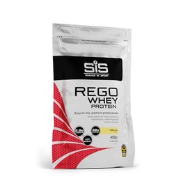 Science in Sport Rego Whey Protein Pulver 450g Vanille-Regenerations Drink Pulver mit Kohlenhydraten, Proteinen, Elektrolyten, Drink Vitaminen und Mineralien, Unterstützt effektives Training, 100%Whey