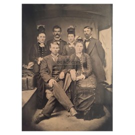 WYATT EARP DOC HOLLIDAY BIG NOSE KATE WILD WEST SHERIFF LAWMEN 5X7 PHOTO