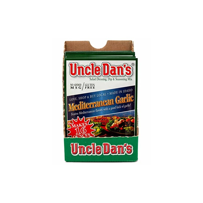 Uncle Dan's Mediterranean Garlic | Singles Case – 12 Count