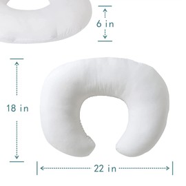 Nursing Pillow for Breastfeeding, Breast Feeding Pillows for Mom, Nursing Pillows for Newborn Baby Support, Nursing Pillow Only