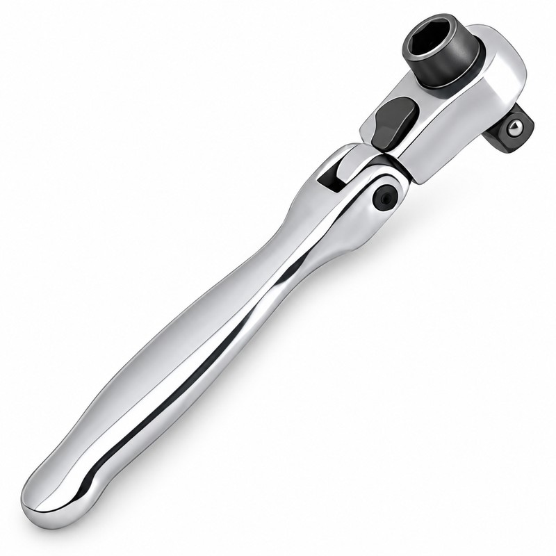Double-Head Mini Ratchet Wrench – Fast Reversible Socket Tool for