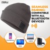 Foxelli Bluetooth Beanie Hat with Headphones Perfect Tech Gift for