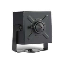 REVODATA Mini POE IP Camera, 5 Million Pixels Compact Indoor Security Camera 3.7mm Lens 70 Degree Viewing Angle P2P Remote View CCTV Video Cam H.265 (I706-2-P Black)