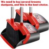 2-Pack is More economical,Brooms with Dustpan Combo Set， with 52"