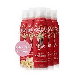 Winona Popcorn Butter Spray 5 Ounce (Pack of 6)