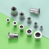 165 Pcs Rivet Nuts Set, Threaded Insert Nutsert, M3 M4