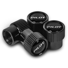 Car Tire Valve Stem Caps Metal Air Valve Cap for Honda Pilot Accessories,Corrosion and Wear Resistance,4Pcs (for Pilot)