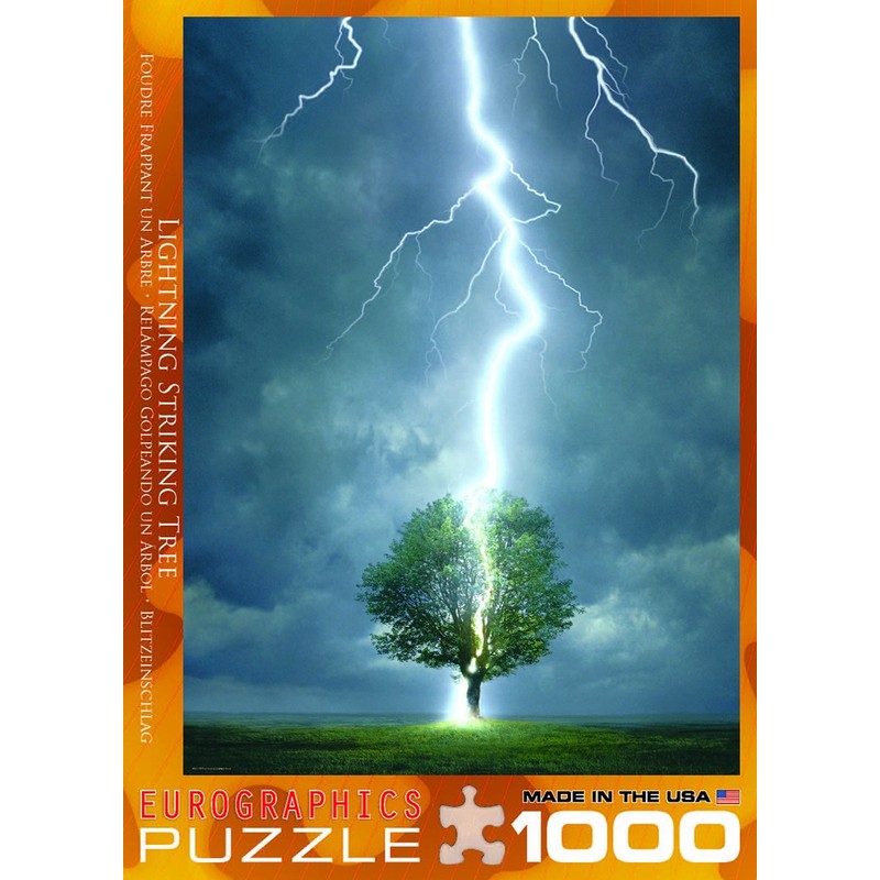 Eurographics Lighting Striking Tree 1000-Piece Puzzle