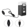 PC USB Mini Refrigerator Fridge Beverage Drink Can Cooler Warmer