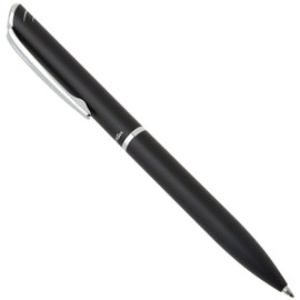 Pentel BL2007 EnerGel Philography Rollerball Pen 0.7mm Metal Barrel Black in Gift Box