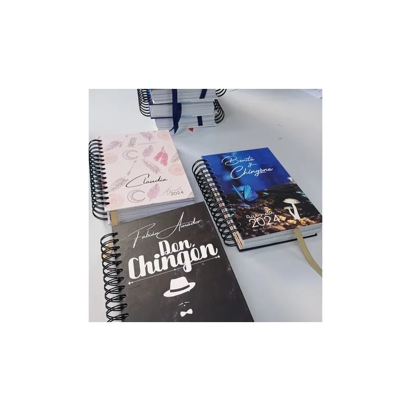 Agenda Don Chingón Con Nombre - Diaria, Metas, Hábitos Etc.