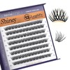 GlowVane TrueCurve 12mm D Curl Lash Clusters(Shiney)