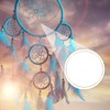 sourcing map 10 Pcs Dream Catcher Rings,Metal Crafts Hoops Floral