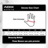 ADIX Sports - Black Leather Driving Gloves for Men (BLACK,