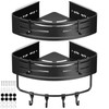 Euqvunn Shower Shelf No Drilling Required, Pack of 2 Waterproof