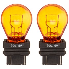 RoadPro RP-3057NA Amber #3057 Heavy Duty Replacement Bulb - Pack of 2