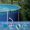 2 Pcs Pool Fence Hooks, Heavy Duty Adjustable Pool Tool