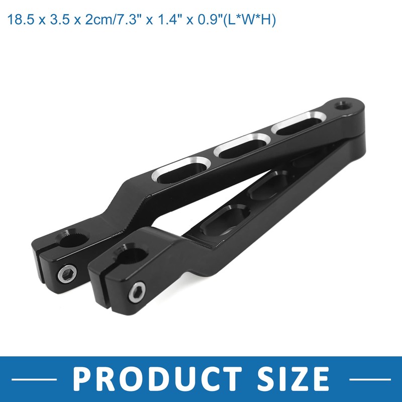 A ABSOPRO 2 Set of Toe Gear Lever for Harley