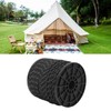 Reflective Camping Rope Texture Weaving 164ft 4mm Polyester Parachute Cord