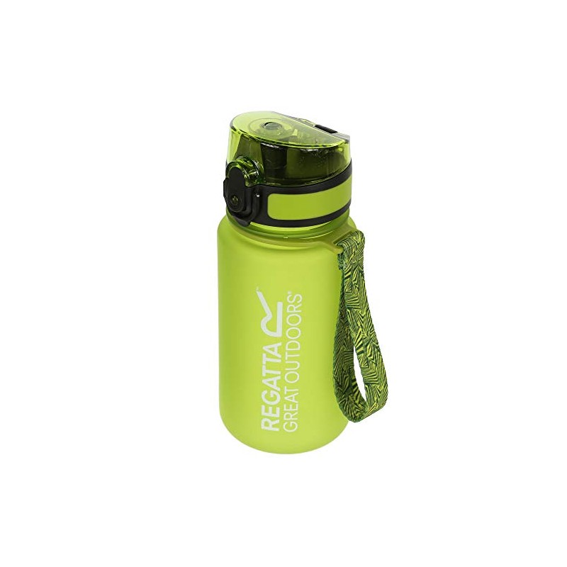 Regvv|#Regatta 0.35 Litre Lightweight Tritan Flip Camping Bottle - Green,