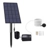 Lewisia 2.5W Solar Air Pump with Air Hose and Bubble