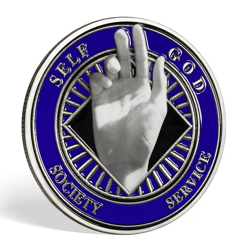 1 Year NA Medallions | Narcotics Anonymous Recovery Coins |