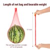 Melon Hammock Melon Nets, Watermelon Nets with Drawstring, Heavy Duty