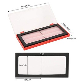 Welding Glass Magnifying Glass Lens Filter Automatic Darkening Horizontal Eye Protection Welder Accessories 1.0/1.5/2.0/2.5/3.0 Dioptres (3.0)