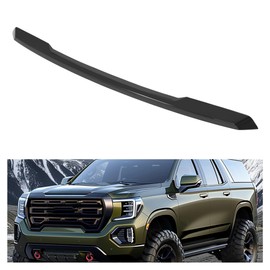 KUAFU Hood Molding Trim Moulding Compatible with 2021-2024 GMC Yukon/Yukon XL Replacement for 84341123 GM1235133 Front Upper Hood Trim Panel Molding Assembly - Glossy Black